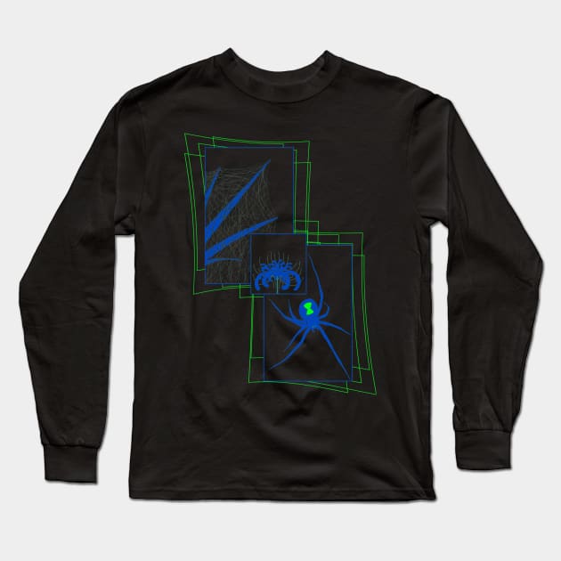 Black Widow V41 (Multicolor) Long Sleeve T-Shirt by IgorAndMore